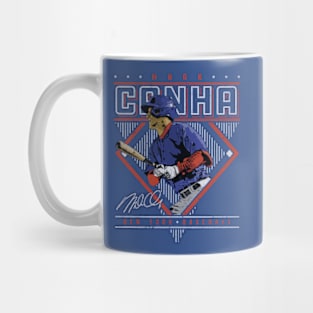 Mark Canha New York M Diamond Name Mug